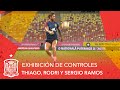 Espectacular exhibición de controles a cargo de Thiago Alcántara, Rodri y Sergio Ramos