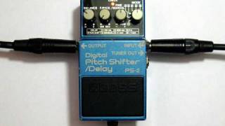 Boss PS-2 Digital Pitch Shifter/Delay - What To Know & Where