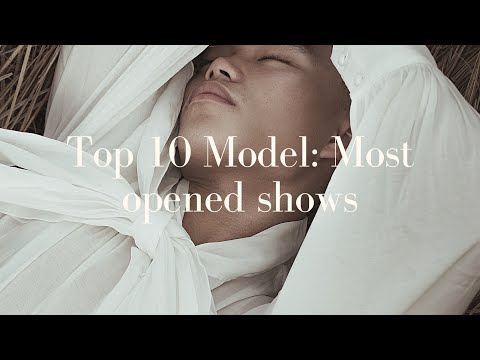 Top 10 Models: Most Opened Shows - Spring/Summer 2020