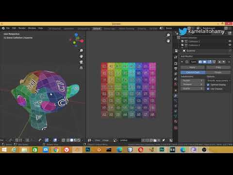 Blender Daily Tips and Tricks#74 || Power of UVS (EN.)