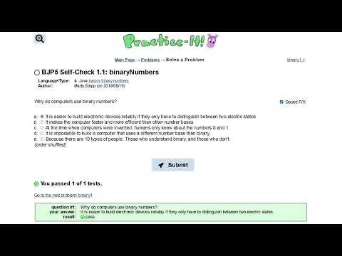 Java Practice It Introduction To Java Programming Self Check 1 1 Binarynumbers