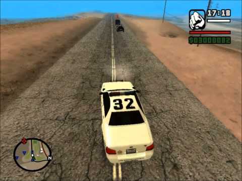 GTA SA: SAPDFR Reloaded v0.74a Gameplay 56 (Sheriff's Patrol)