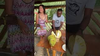 Jackfruit: how to cut it and eat it when you try it for the first time