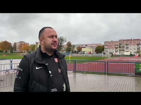 Trener Marek Śnieżawski po meczu Mazur Ełk - Sokół Ostróda 1:5 (18.10.2025)