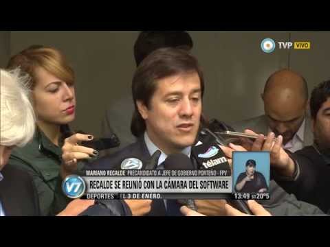 Visión 7 - Campaña porteña: Recalde denunció la falta de inversión para desarrollo del software