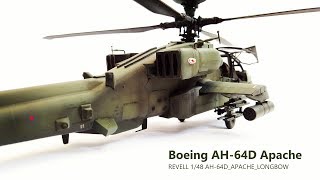 Revell 1/48 Skala Apache AH-64D Langbogen