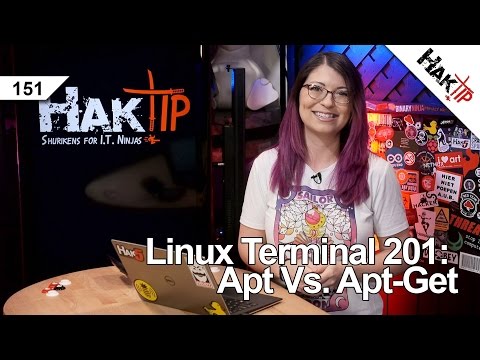 Linux Terminal 201: Apt vs Apt-Get - HakTip 151