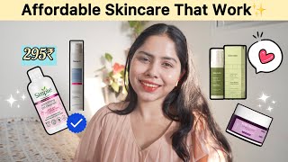 My go to affordable skincare products for healthy glowing skin | under 699₹