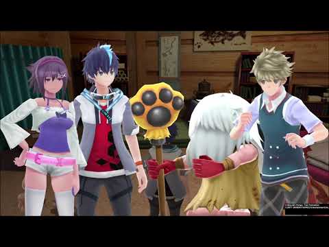 Digimon World: Next Order - Kouta and Himari in Floatia Cutscene (Japanese)