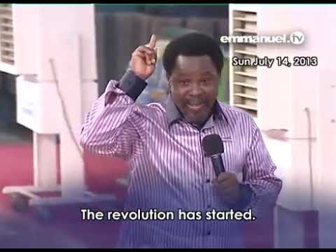 REVOLUTION IS COMING 🇳🇬!   TB Joshua Prophecy 2013