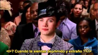 glee 02x03 Bridge Over Troubled Water