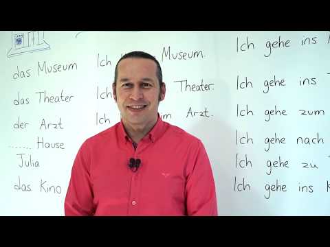 Almanca A1 INTENSIV Ders - 24 " Wo bist du? - Wohin gehst du? " Akkusativ | Dativ Alıştırmalar