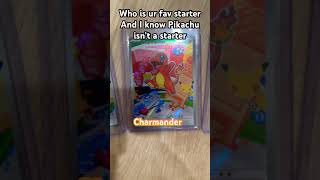 Who is your fav Pokemon starter? #pokemon #pokemonchannel #pokemoncards #pokemontcg #pokemontrainer