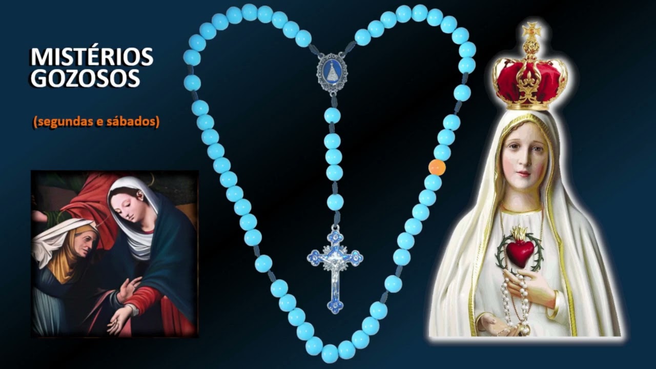 Terço Mariano - Segunda-feira e Sábado - Mistérios Gozosos