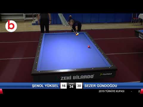 MEMET YUMUK & TULGA SARITAÇ Bilardo Maçı - 2019 TÜRKİYE KUPASI 2.ETAP ERKEKLER-3.ÖN ELEME