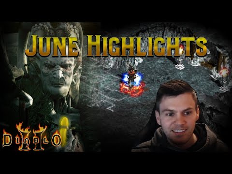 Diablo 2 Drop Highlights - June 2019 - Dropped a Dbrunski and a CMOD!!!!