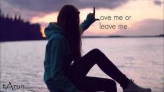 Liam Bailey You Better Leave Me