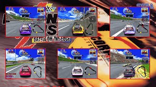 Daytona USA 2 - Faux 6 Player race