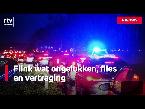 Busy morning rush hour due to accidents & province wants to shoot problem wolf | RTV Drenthe