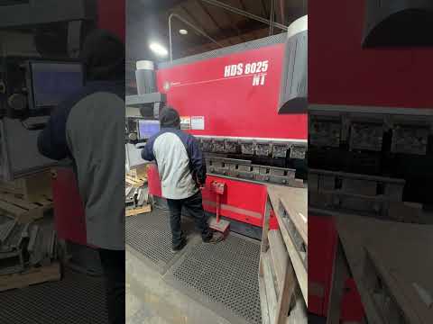 2008 AMADA HDS-8025NT BRAKES- PRESS, CNC | Wheeler Machinery Sales (2)