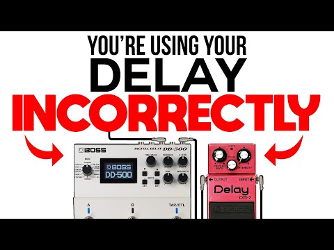 The Truth About Delay Pedal Placement