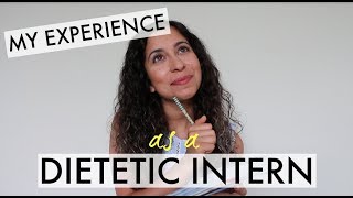 REAL TALK: My Experience as a DIETETIC INTERN + Advice | Christine The RD