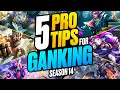 5 GANKING Fundamentals ALL Junglers Must Have! (Ultimate Ganking Guide For Season 14)