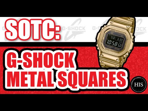 SOTC: G-Shock Edition  ➡️ Metal Squares