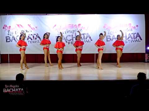 Melomano Ladies Salsa Team - Los Angeles Bachata Festival 2019