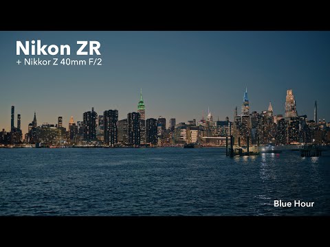 Nikon ZR + Nikkor Z 40mm F/2 - Blue Hour / Low Light Footage