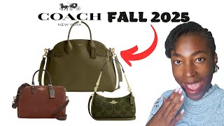 Coach Fall 2025 Sneak Peek: Top Handbags, Colors & Styles
