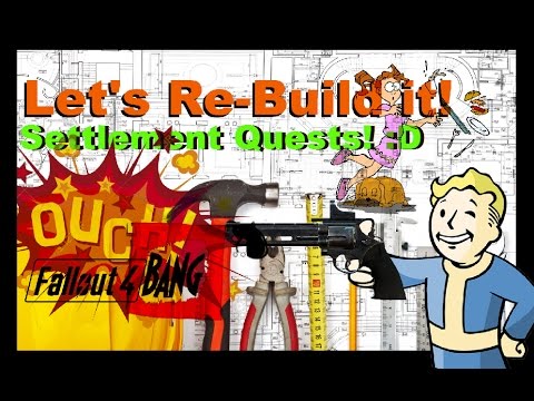 Fallout 4 Settlement Building - Settlement Quest - Let's help The Slog! :D