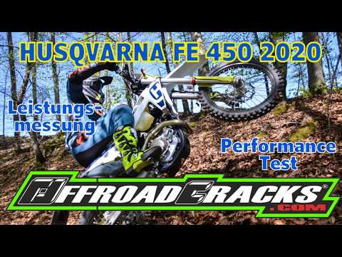 Husqvarna FE 450 2020 OEM Leistungsmessung / Performance test
