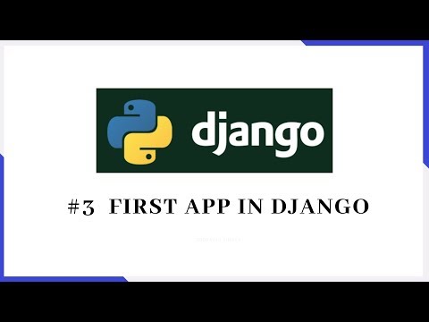 #3  First App in Django | Django tutorials | Web Framework | Django Web Framework