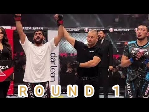 ROUND 1 || owais yaqoob vs amanzol kaisa || ind vs Kazakhstan #india #ufc #mma#MMA