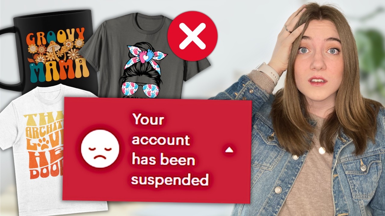 Don't Sell Print on Demand Without Watching THIS First! How to Never Get Banned on Etsy or Amazon