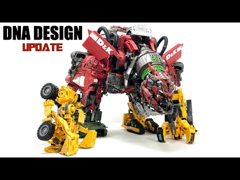 UPDATE SS Devastator Neck Configuration 4 Legged W/ DNA Design DK20 Kit Tutorial