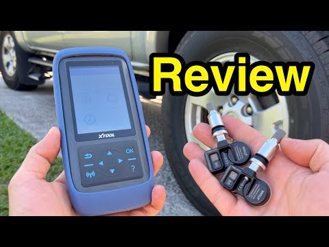 XTool TP150 TPMS diagnostic scanner/programmer tool - setup & review.