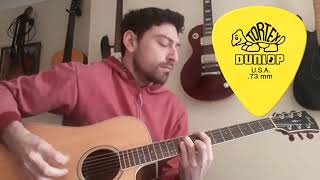 Video thumbnail for Yellow Dunlop Tortex Guitar Pick Review by Guitar Pick Zone