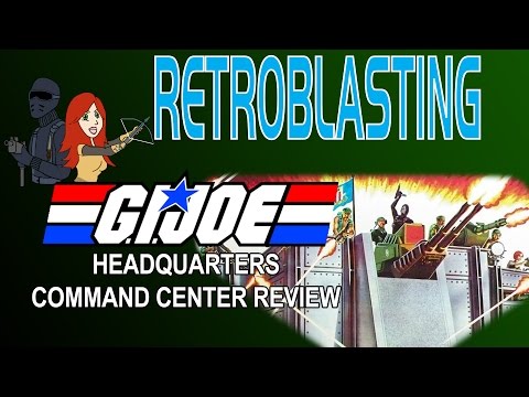 G.I. Joe Headquarters Command Center Vintage Playset Review ARAH