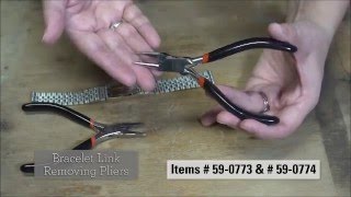 Bracelet Link Removing Pliers