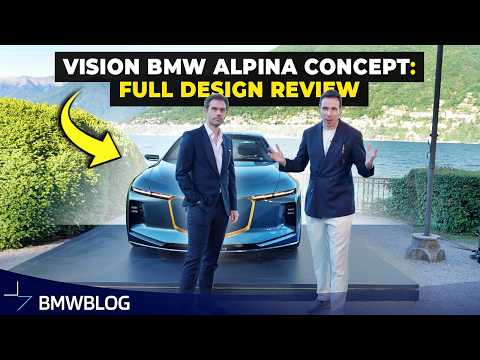 Vision BMW ALPINA Explained by Its Designer