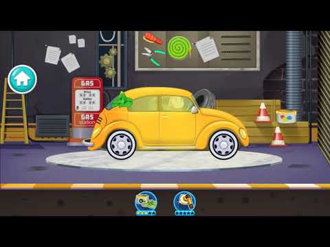 Car wash kids garage Video