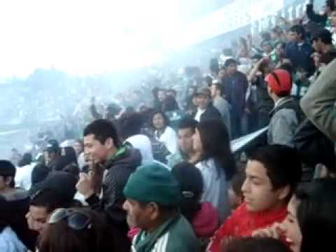 "LOS PANZERS V/S SANTIASKO MORNING (KON LA BANDA DE LA WADDINGTON)PARTE 1" Barra: Los Panzers &bull; Club: Santiago Wanderers