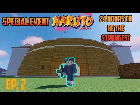 Iceeman - Getting DNA! 24 Hour RACE To Become Strongest! Naruto Anime Mod Minecraft Special Event SMP! EP 2