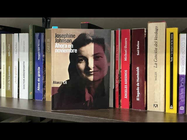 Vídeo relacionado con Ahora en noviembre (Alianza Literaturas)