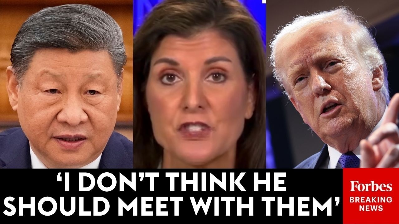 Video | Nikki Haley Calls For Trump To Cancel Talks With China Until They Stop Aiding Iran War Effort