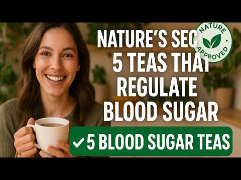 Nature’s Secret: 5 Teas That Regulate Blood Sugar -Top Herbal Teas That Won’t Raise Your Blood Sugar
