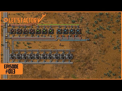 Let's Factory Factorio EP13 - Solar Panel Automation