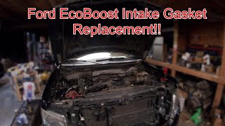 2009-2014 Ford F150 3.5l Ecoboost: Intake Manifold Gasket Replacement!! Single Misfire P0304 Fix!